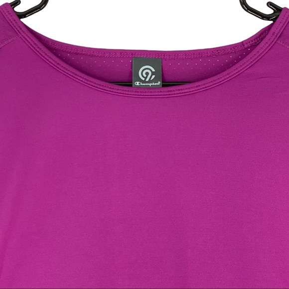 Champion C9 Women’s Active Moisture Wicking Long Sleeve Top Plum Dream Size L - Picture 3 of 14